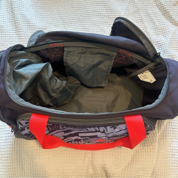 Nike Team Training Max Air Sports Gym bag Tote duffel bag pink purple grey - Picture 4 of 9